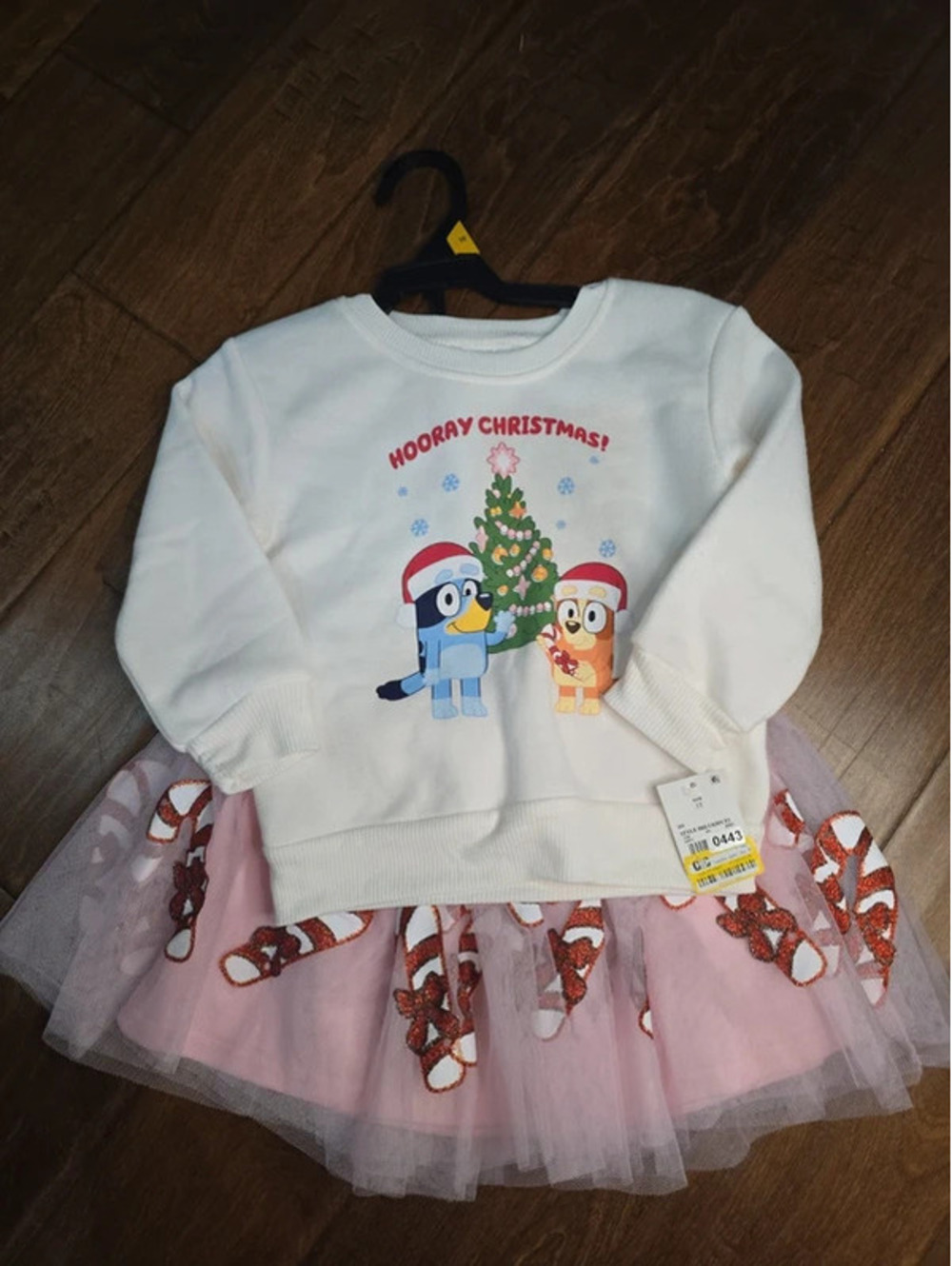 3t brand new disney christmas dress item 443G6